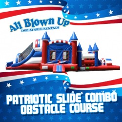 Patriotic Slide Combo Obstacle Course