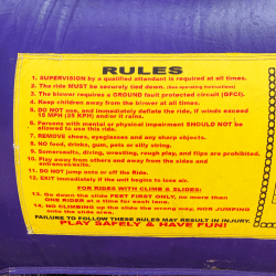 aquaventure safety label 767703538 Ninja 5-in-1 Slide Combo