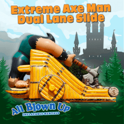 Extreme Axe Man Dual Lane Slide