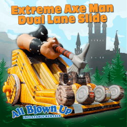 Extreme Axe Man Dual Lane Slide