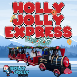 Holly Jolly Express Trackless Train