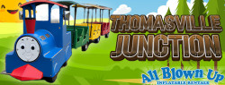 ThomasVilleBanner25 1697818638 Thomasville Junction Trackless Train