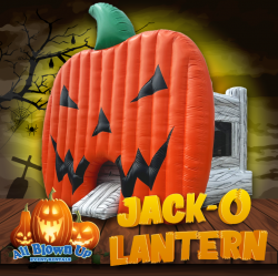 Jack-O-Latern Bounce House