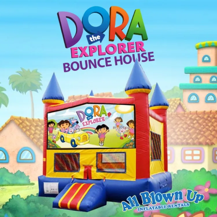 dora 605765 big Bounce house rental in Kansas City MO