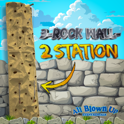 *3 Rock Wall - 2 Station