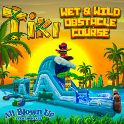 Tiki Wet & Wild Obstacle Course