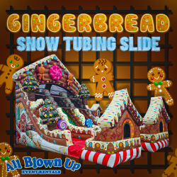 Gingerbread Snow Tubing